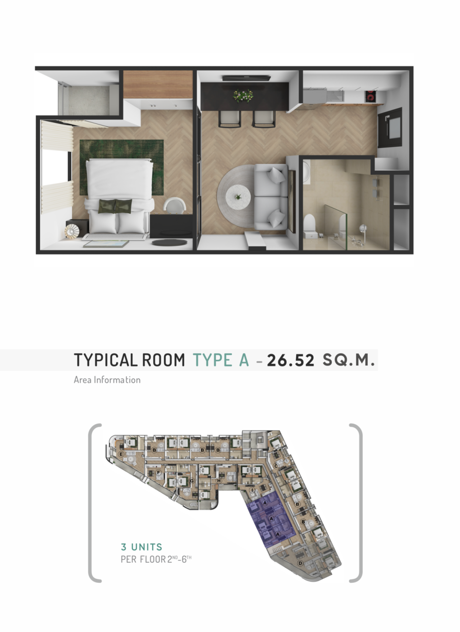 Апартаменты на Пхукете, Таиланд, 26.5 м² - фото 9