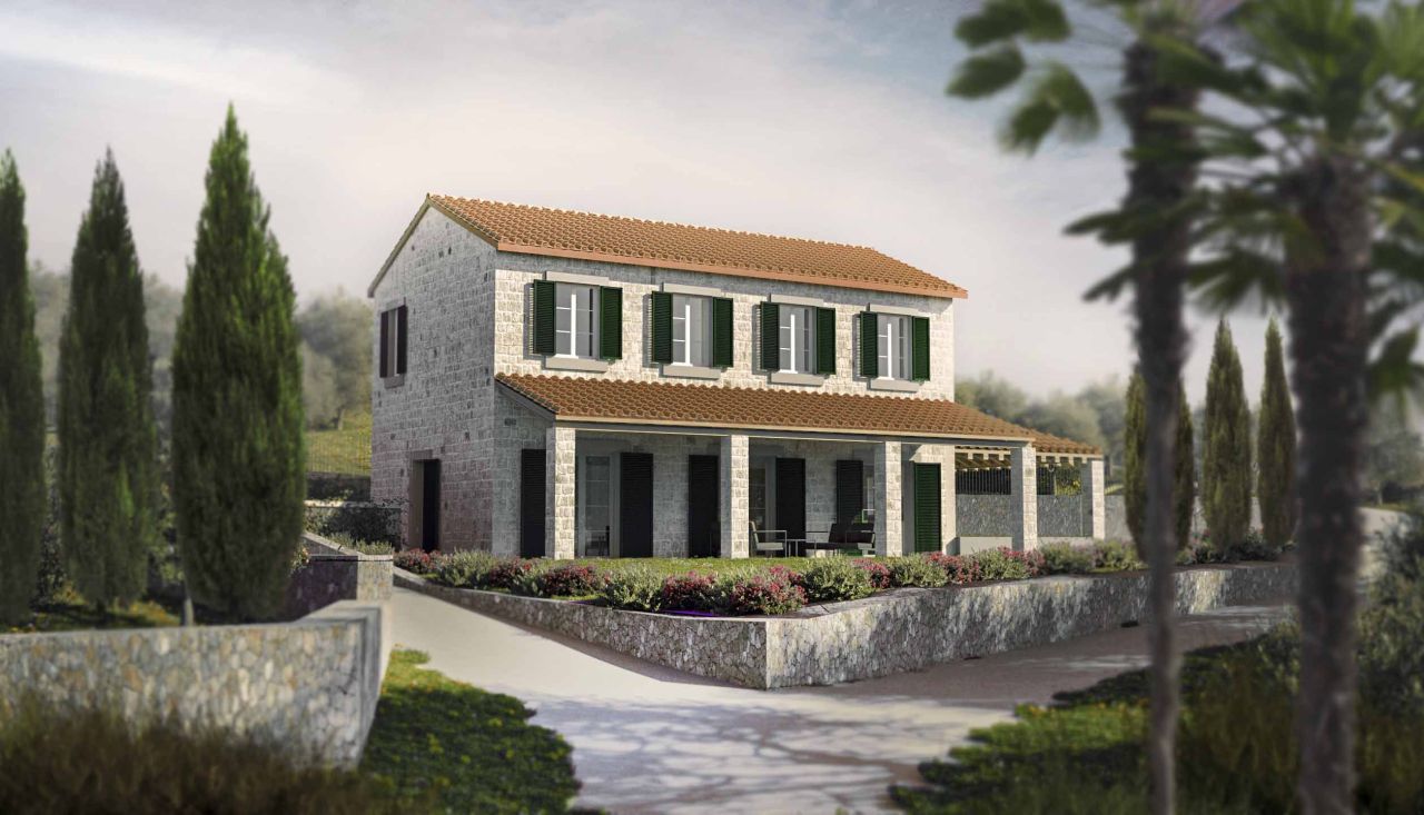 Земля на полуострове Луштица, Черногория, 1 538 м² - фото 4