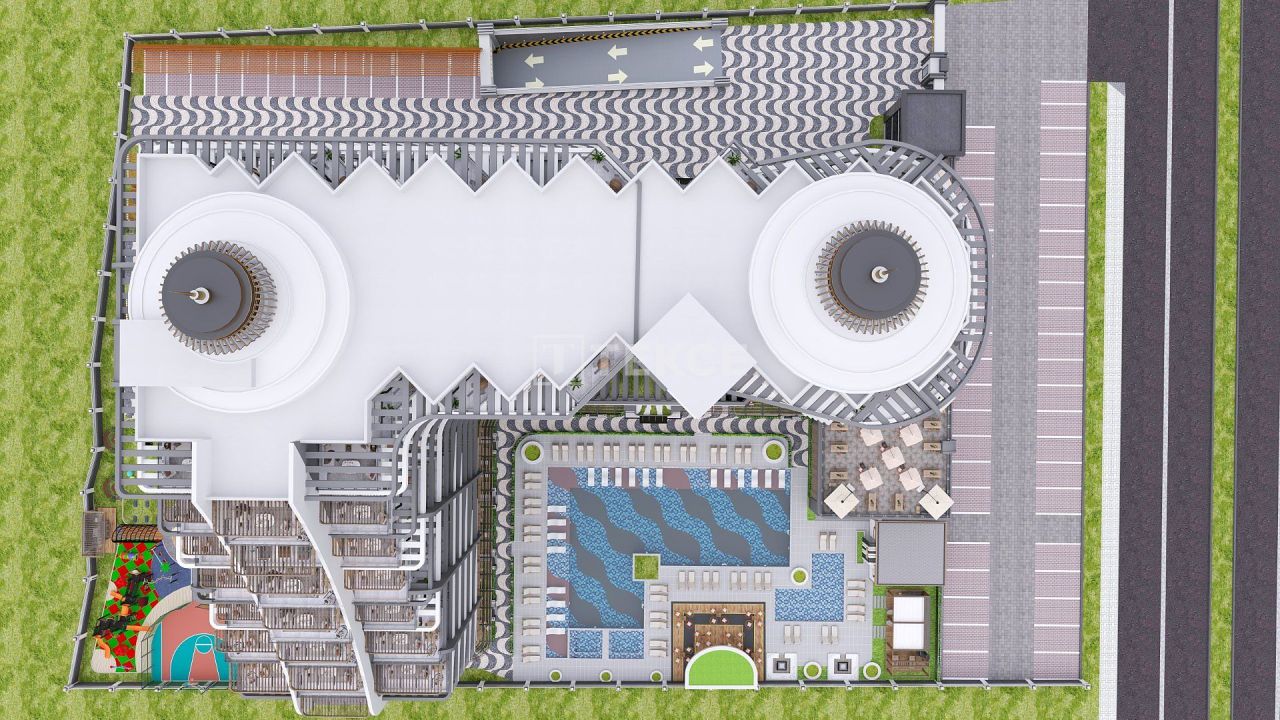 Апартаменты в Лефке, Кипр, 40 м² - фото 13