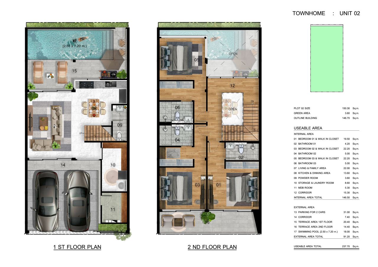 Таунхаус на пляже Найхарн, Таиланд, 237.7 м² - фото 12