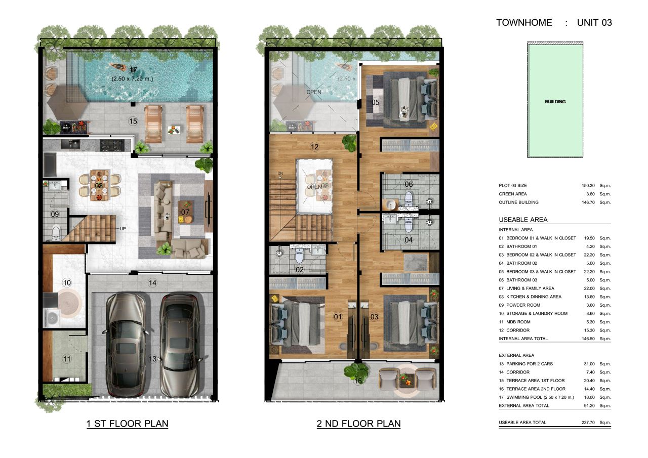 Таунхаус на пляже Найхарн, Таиланд, 237.7 м² - фото 13