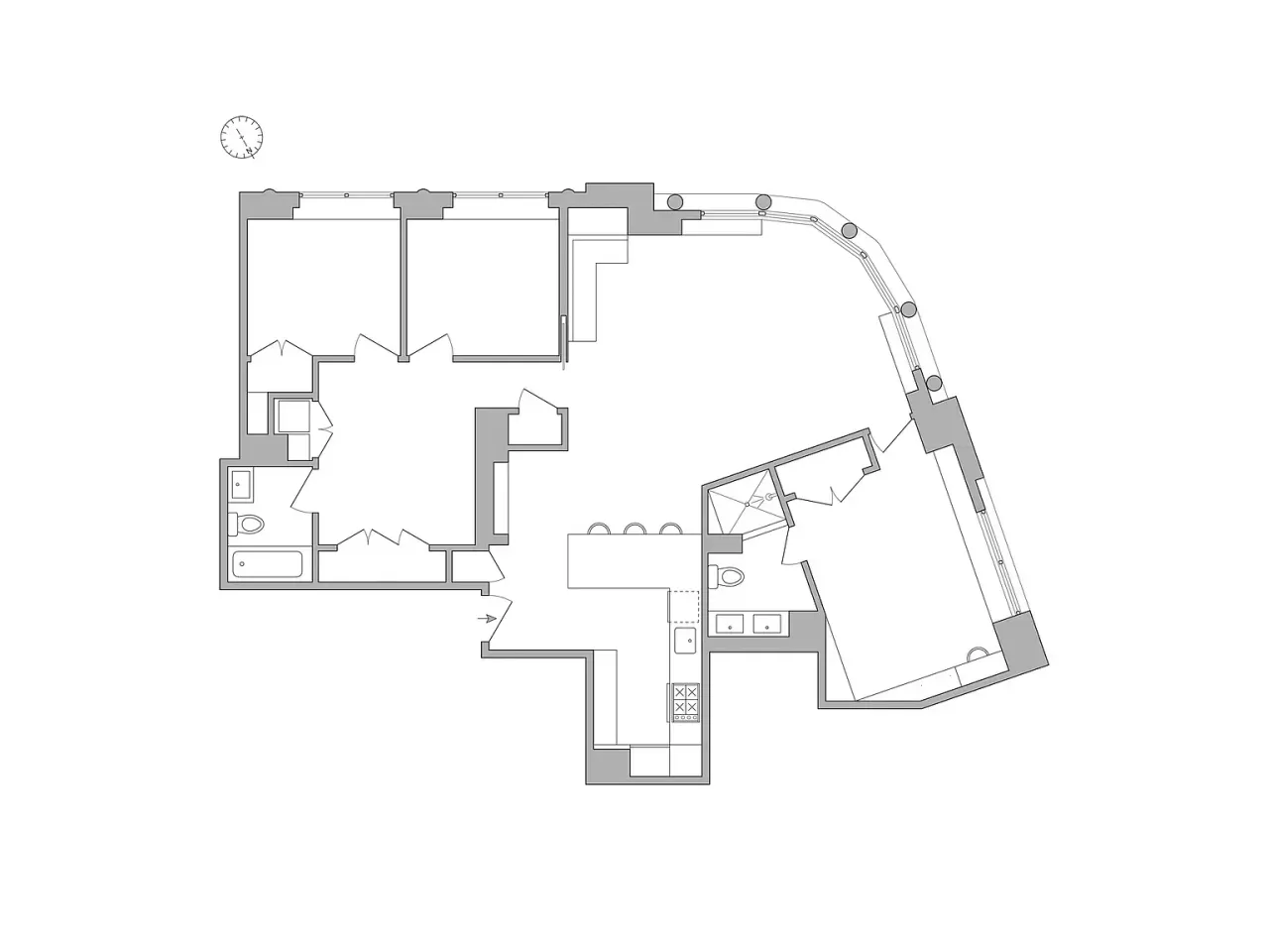 Апартаменты в Нью-Йорке, США, 100 м² - фото 17