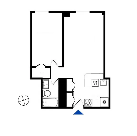 Апартаменты в Нью-Йорке, США, 50 м² - фото 8