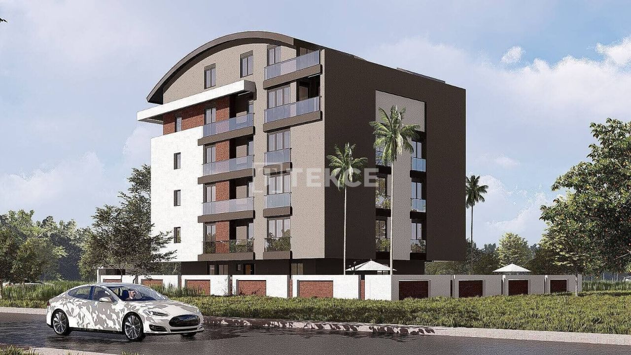 Апартаменты в Анталии, Турция, 55 м² - фото 8