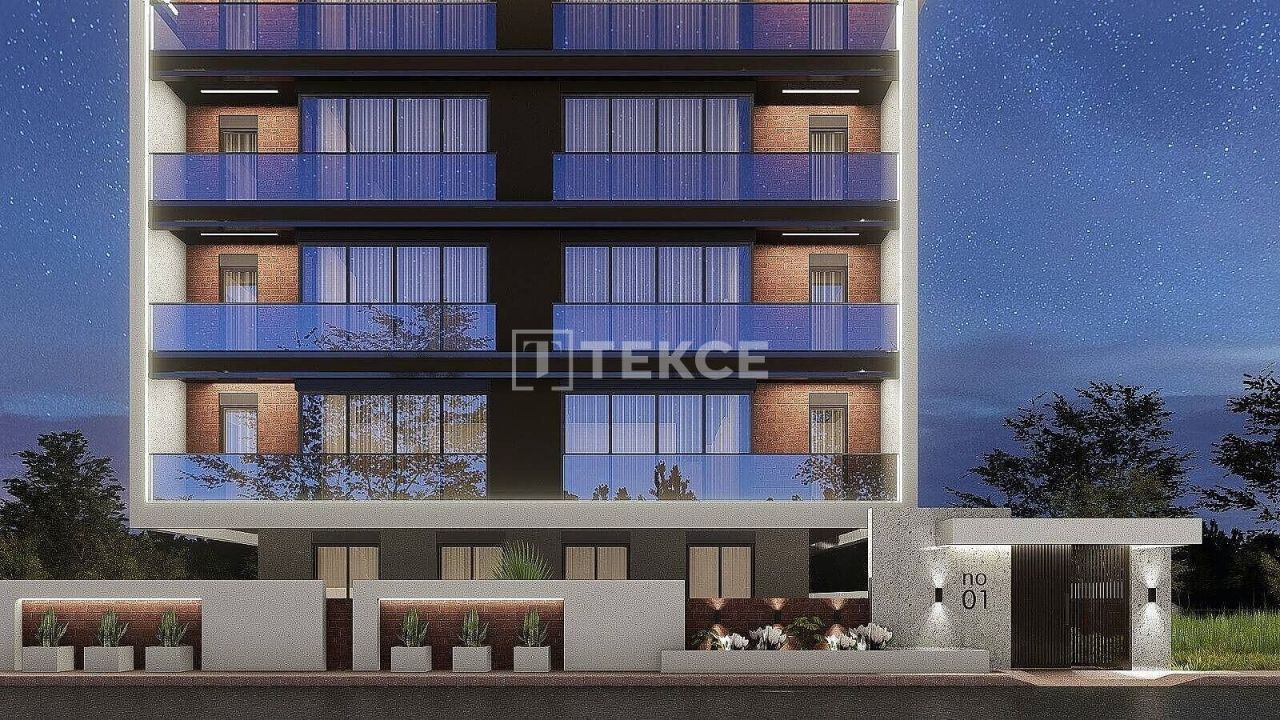 Апартаменты в Анталии, Турция, 55 м² - фото 9
