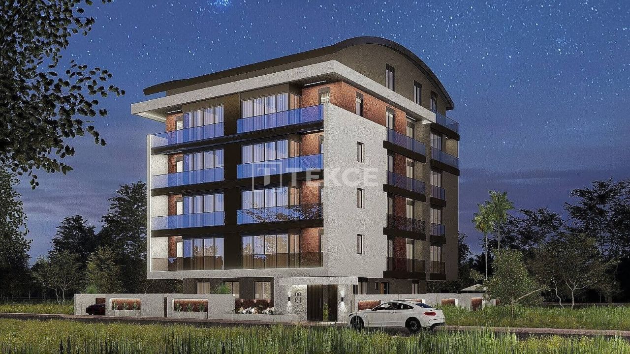 Апартаменты в Анталии, Турция, 55 м² - фото 10