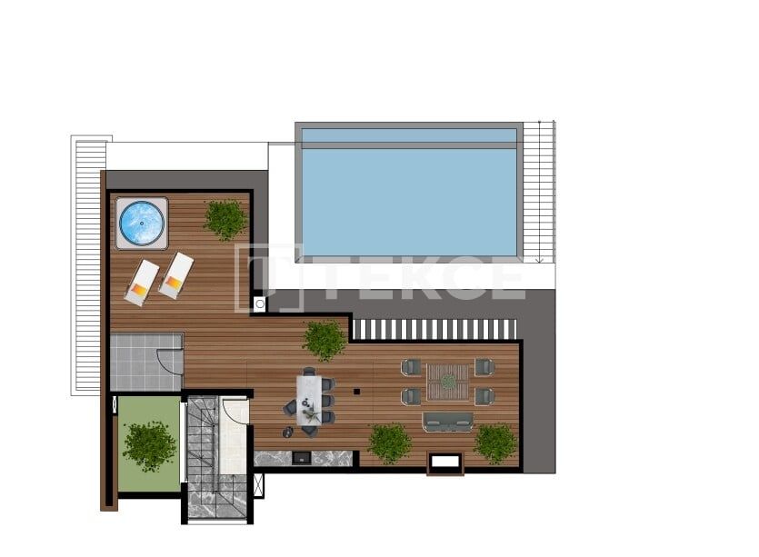 Вилла в Кирении, Кипр, 611 м² - фото 13