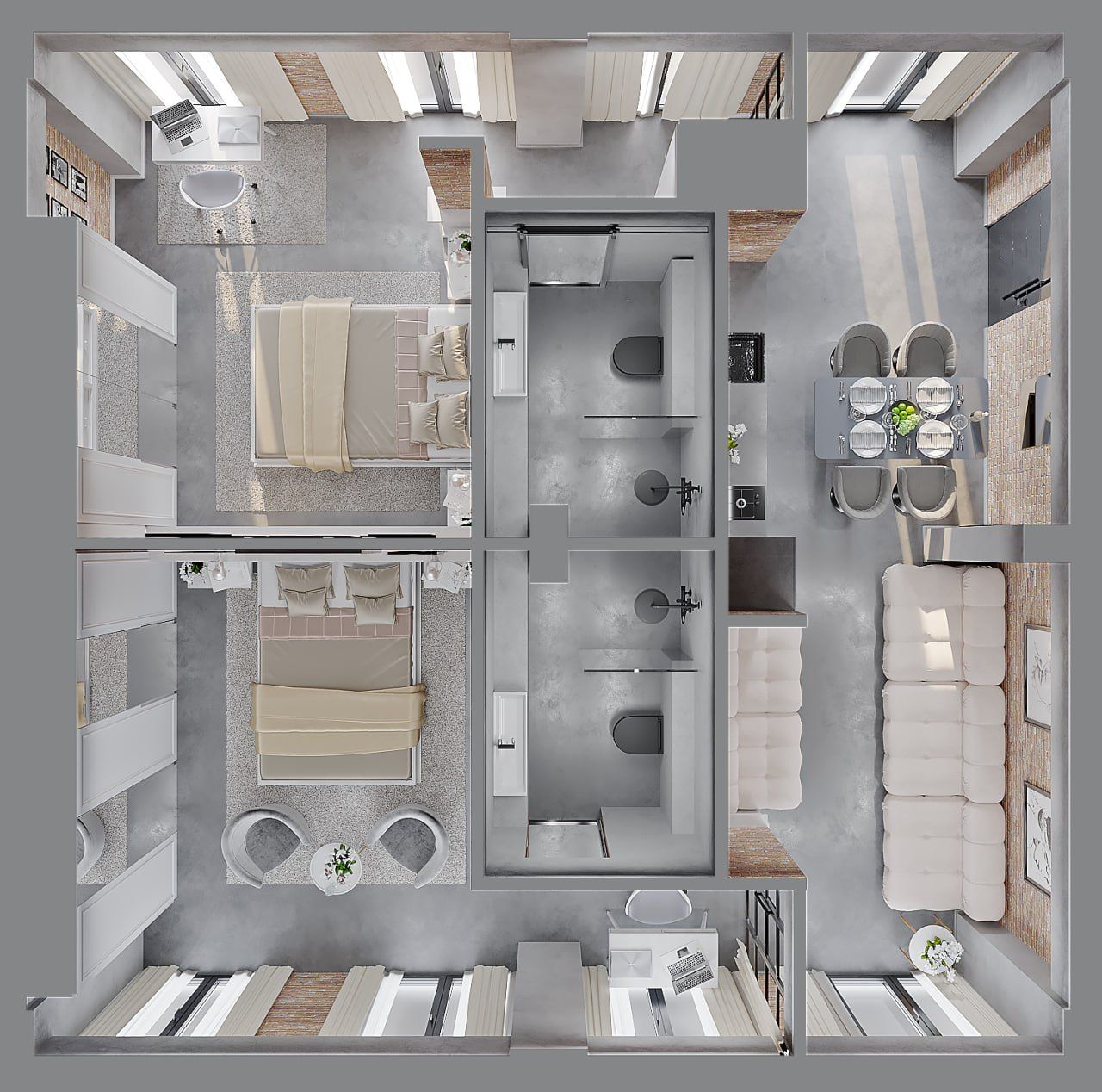 Апартаменты в Буките, Индонезия, 38 м² - фото 14