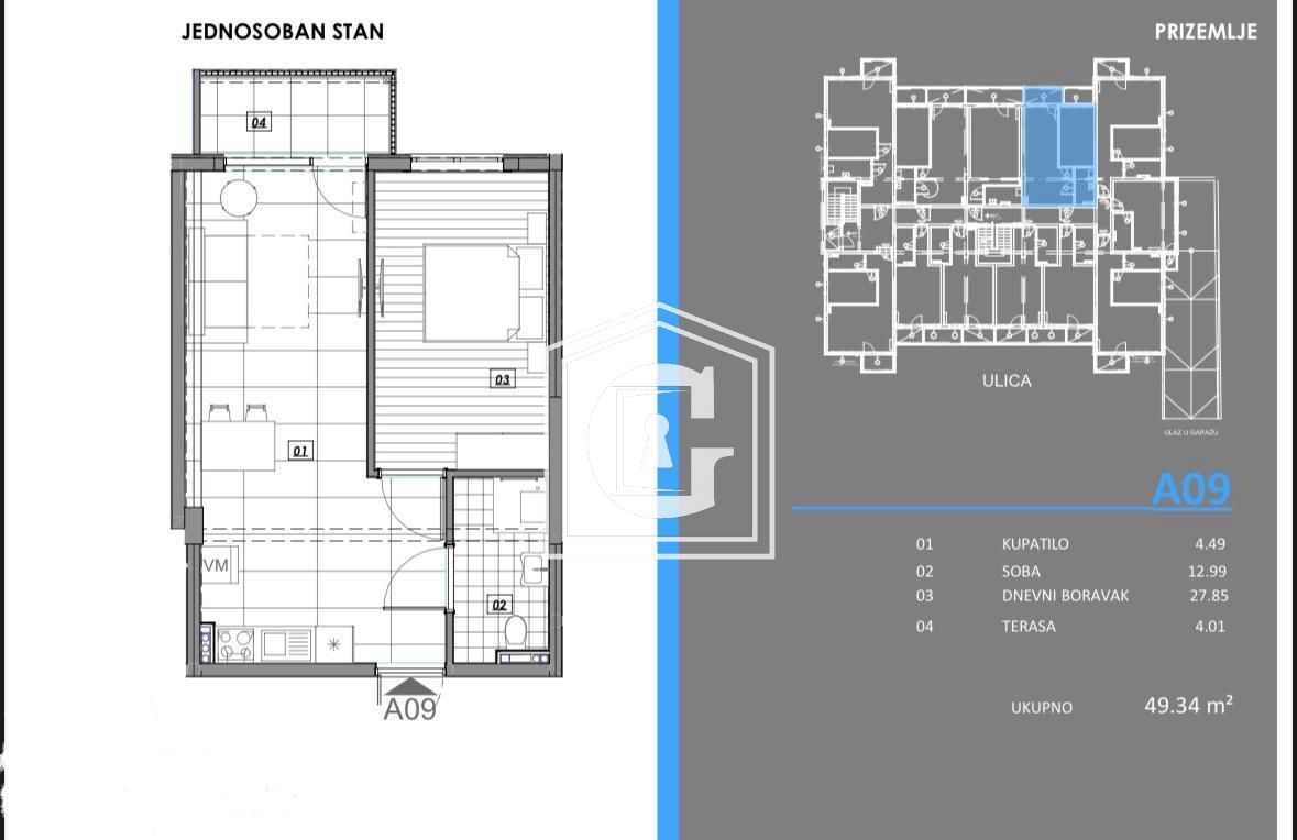Апартаменты в Радановичах, Черногория, 50 м² - фото 10