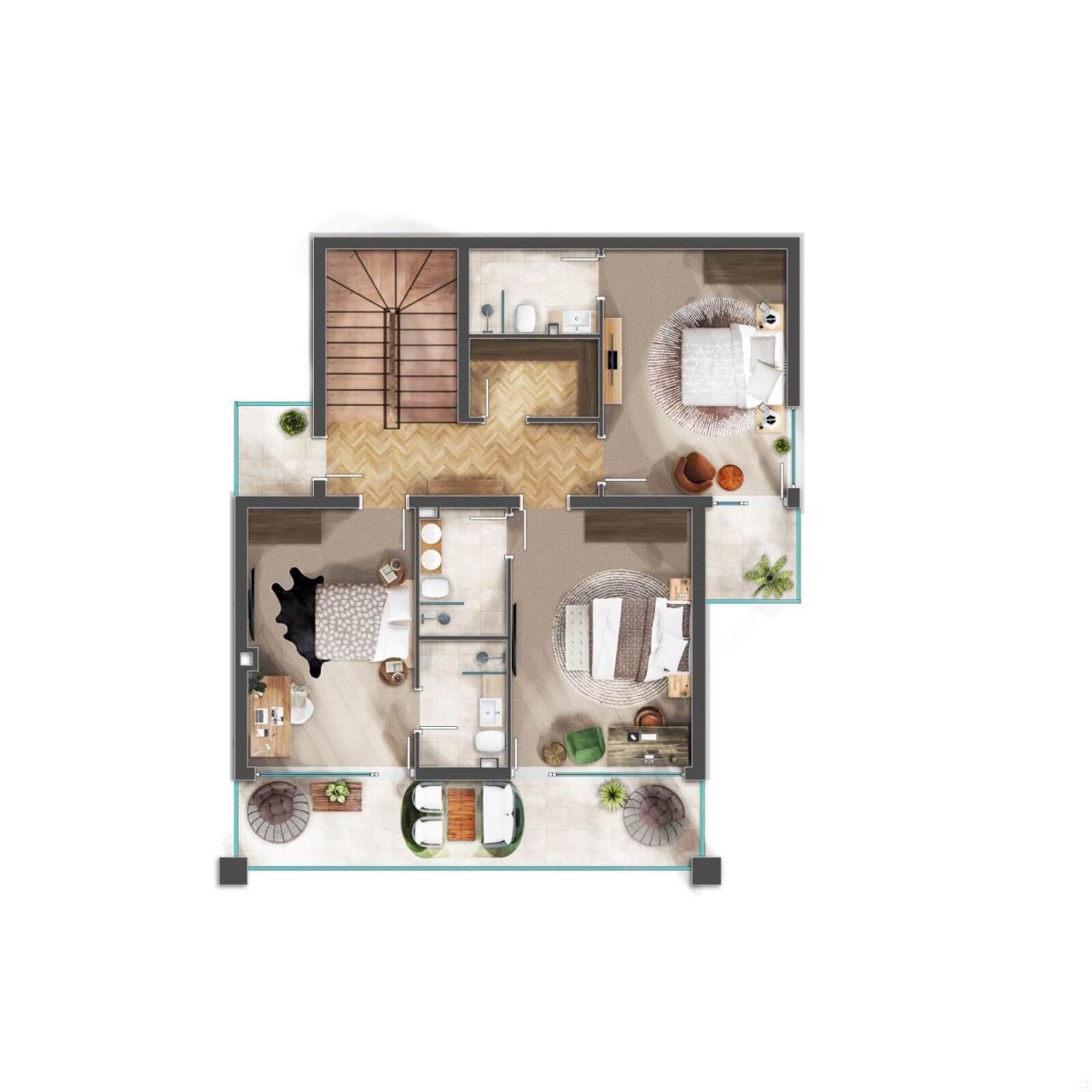 Вилла в Ахелое, Болгария, 226.76 м² - фото 15