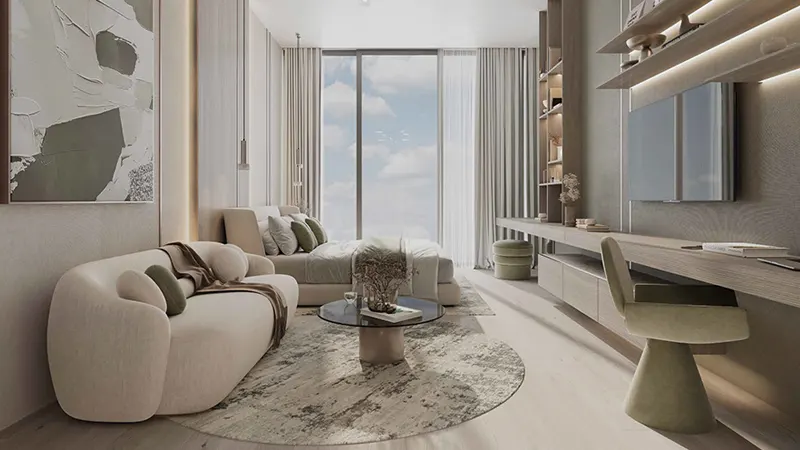 Студия в Дубае, ОАЭ, 38.6 м² - фото 4