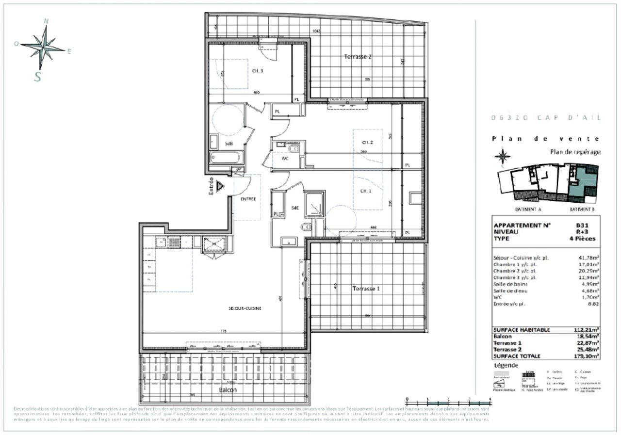 Апартаменты в Кап-д'Ай, Франция, 112 м² - фото 5