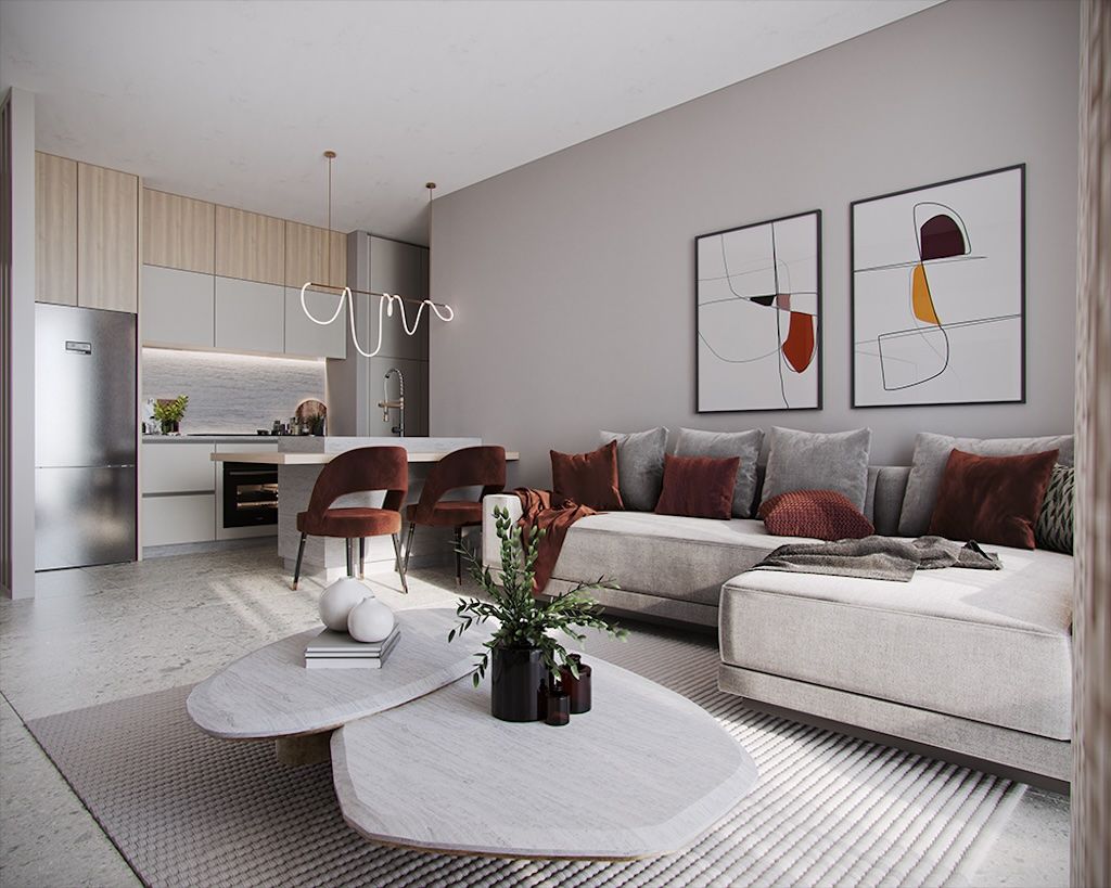 Квартира в Пафосе, Кипр, 59 м² - фото 1