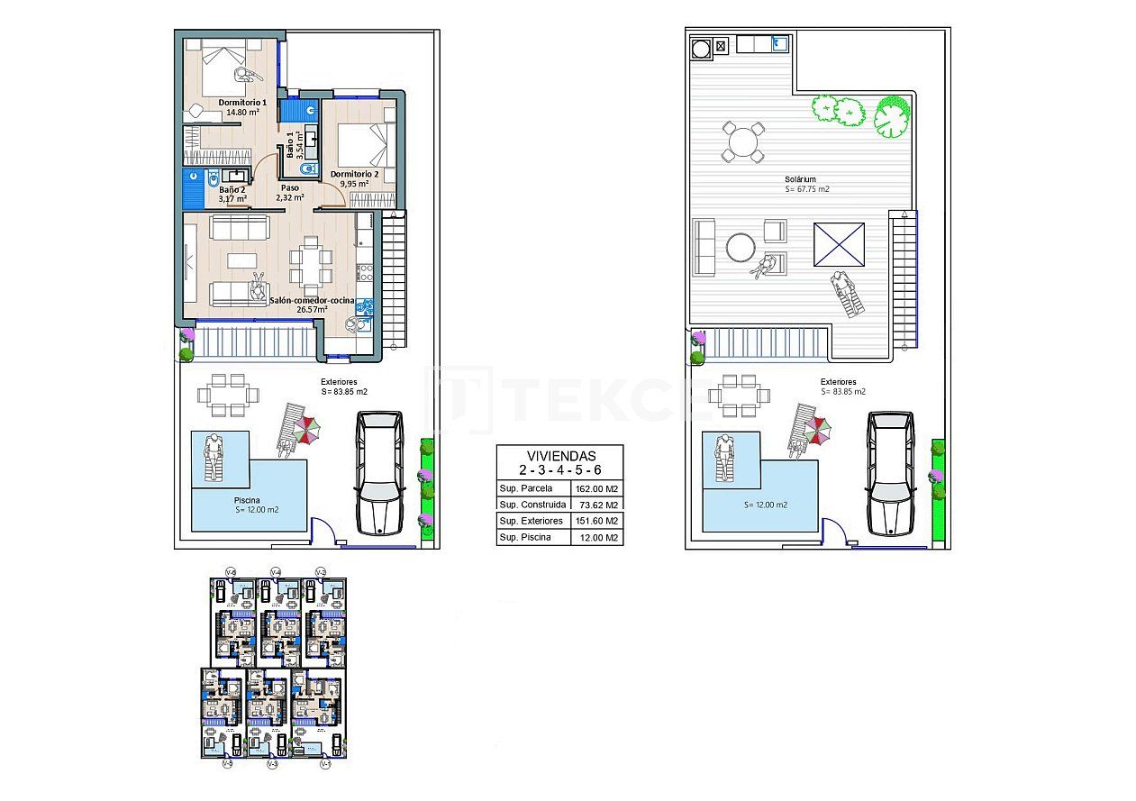Вилла в Торре-Пачеко, Испания, 73 м² - фото 10