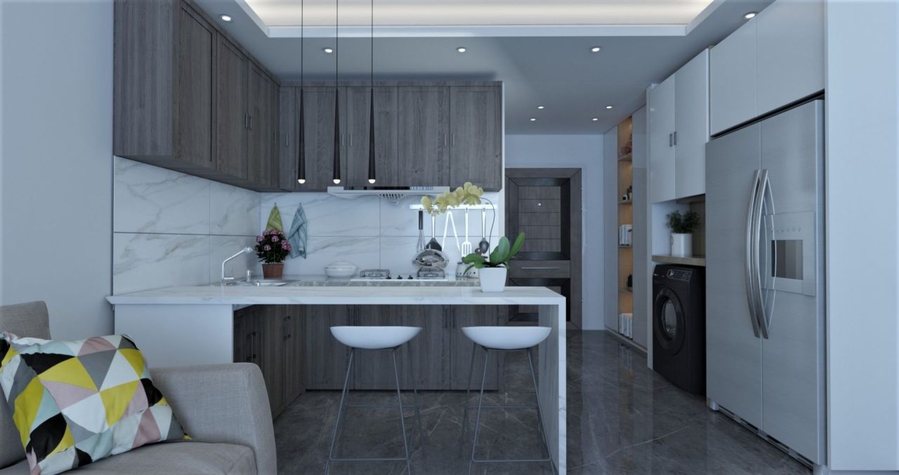 Апартаменты в Фамагусте, Кипр, 44 м² - фото 9