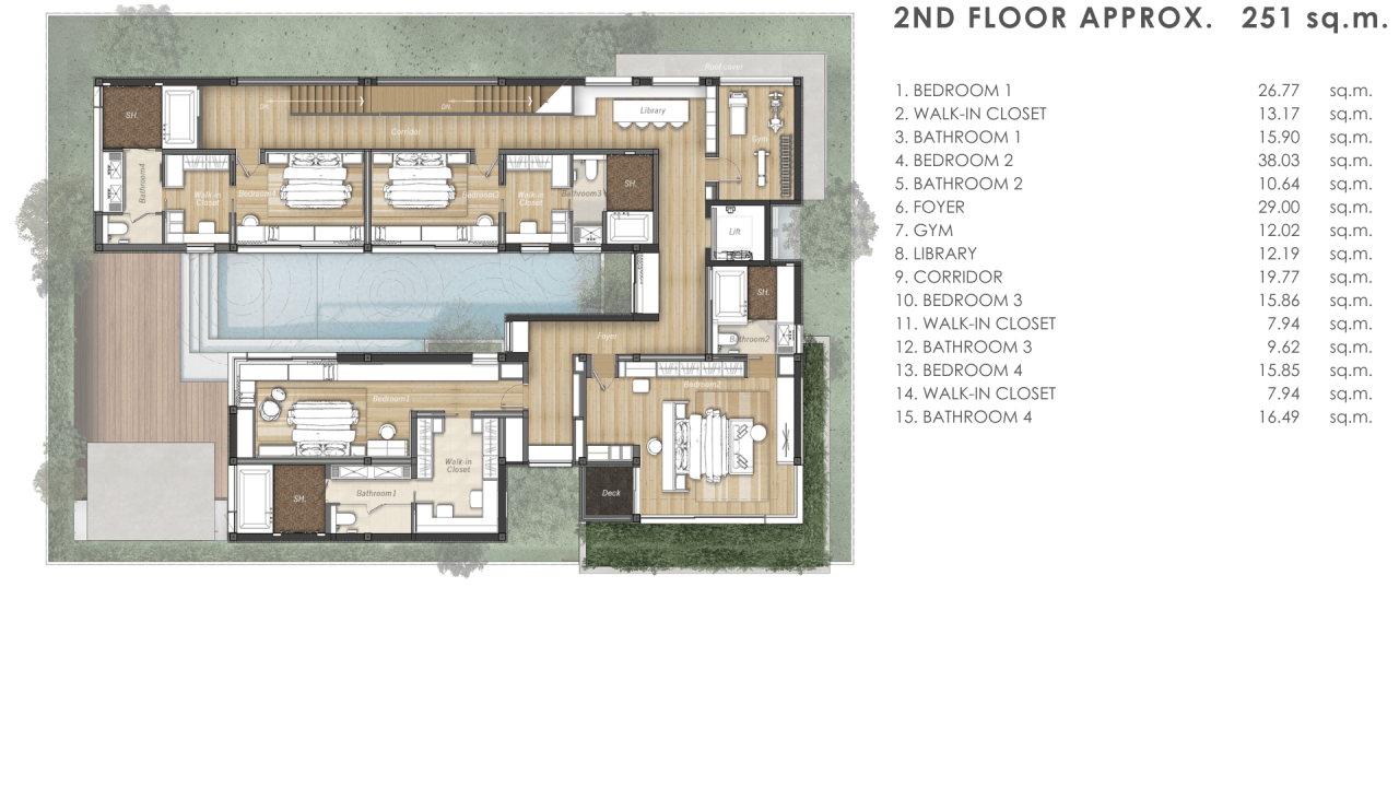 Вилла на пляже Банг Тао, Таиланд, 258 м² - фото 11