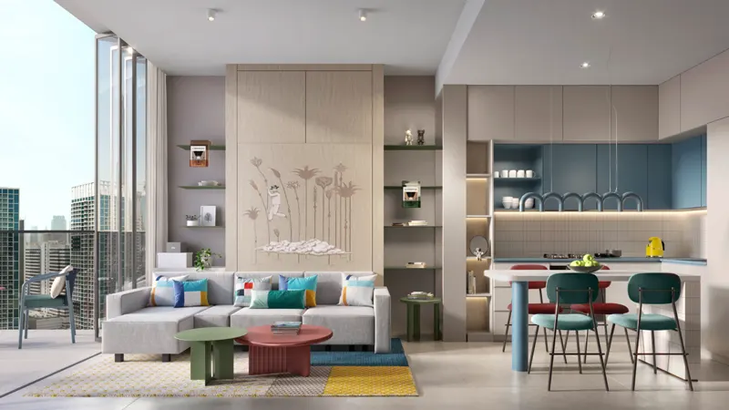 Студия в Дубае, ОАЭ, 42.73 м² - фото 6