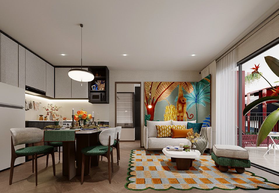 Апартаменты на острове Пхукет, Таиланд, 65 м² - фото 5