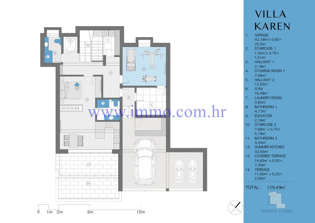 Земля в Рогознице, Хорватия, 830 м² - фото 4