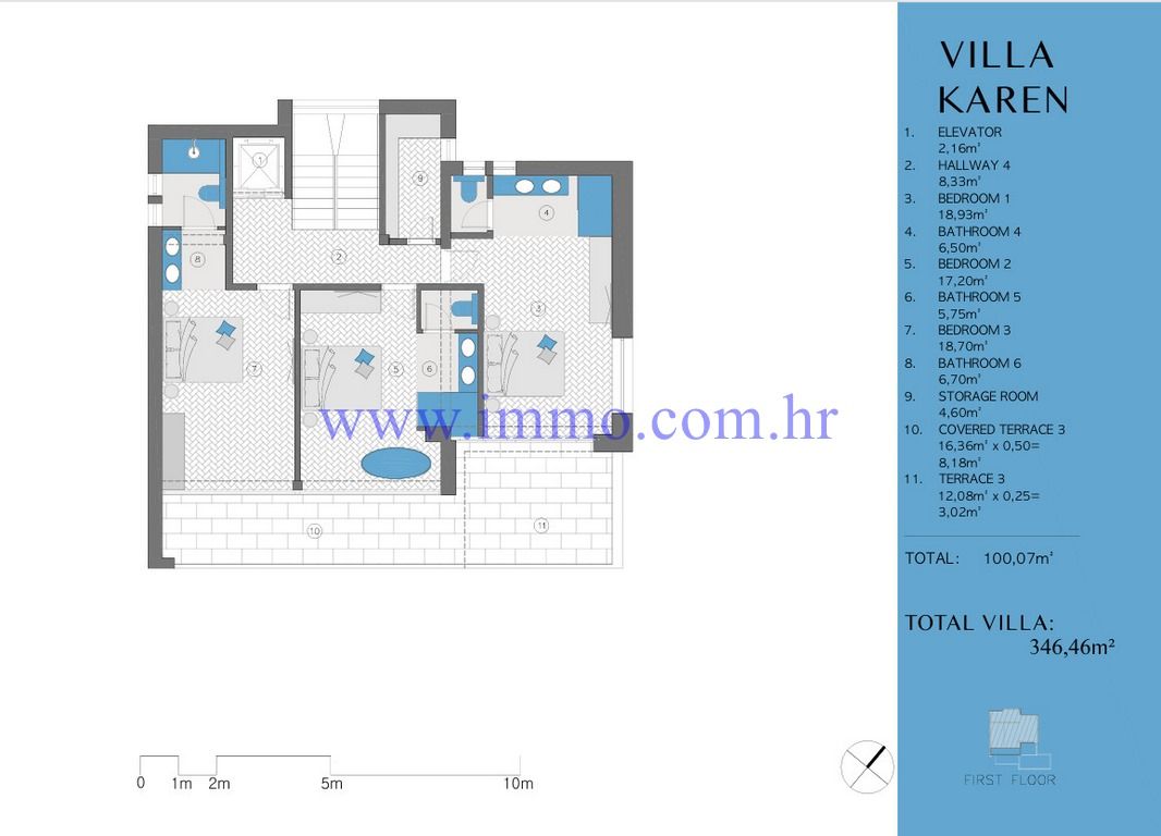 Земля в Рогознице, Хорватия, 830 м² - фото 6