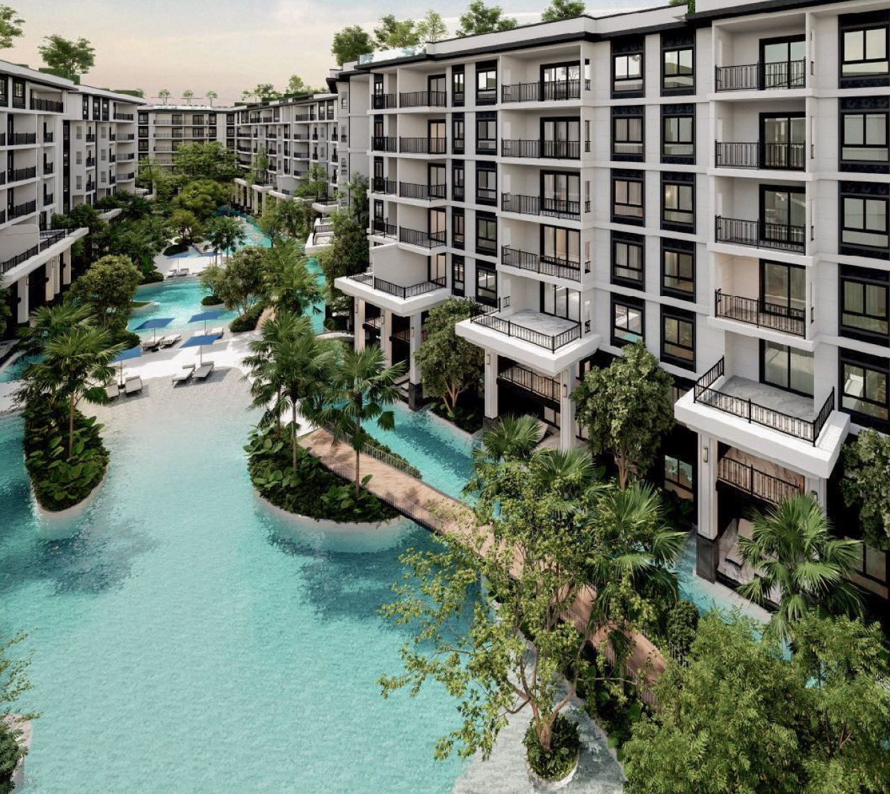 Апартаменты на острове Пхукет, Таиланд, 56 м² - фото 16