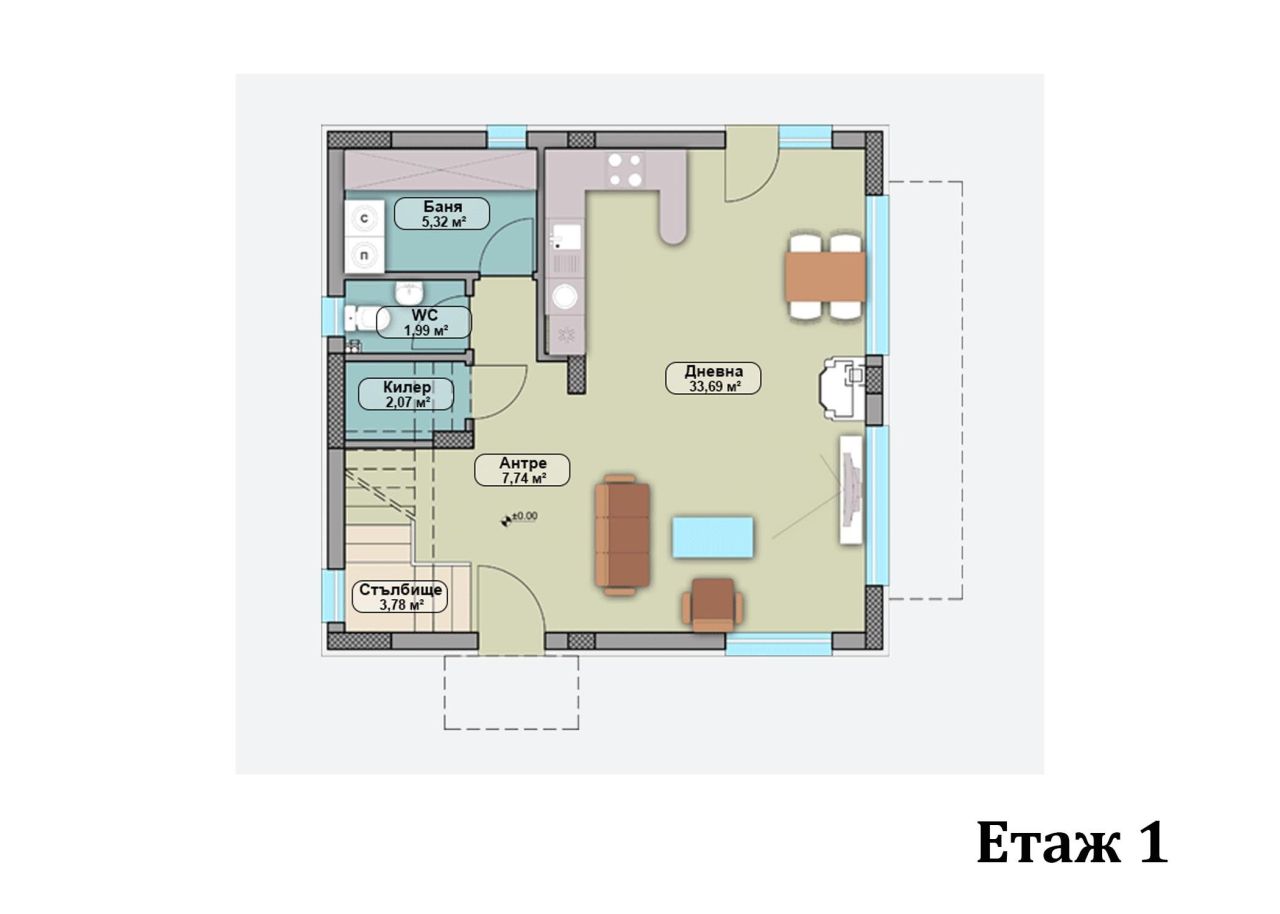 Дом в Приселци, Болгария, 142 м² - фото 17