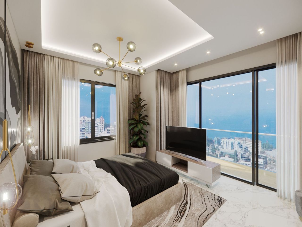 Квартира в Алании, Турция, 110 м² - фото 13