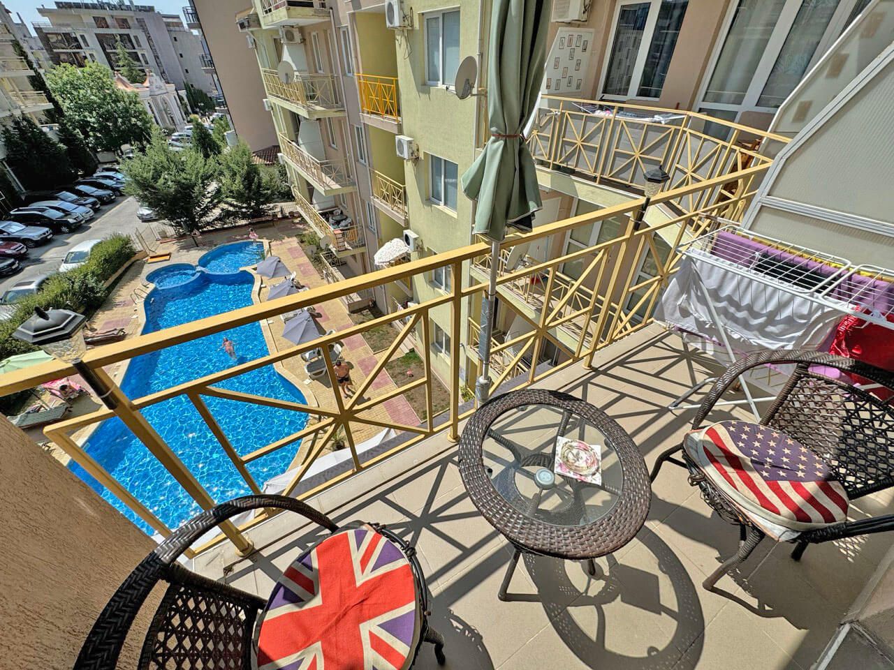 Квартира на Солнечном берегу, Болгария, 60 м² - фото 4