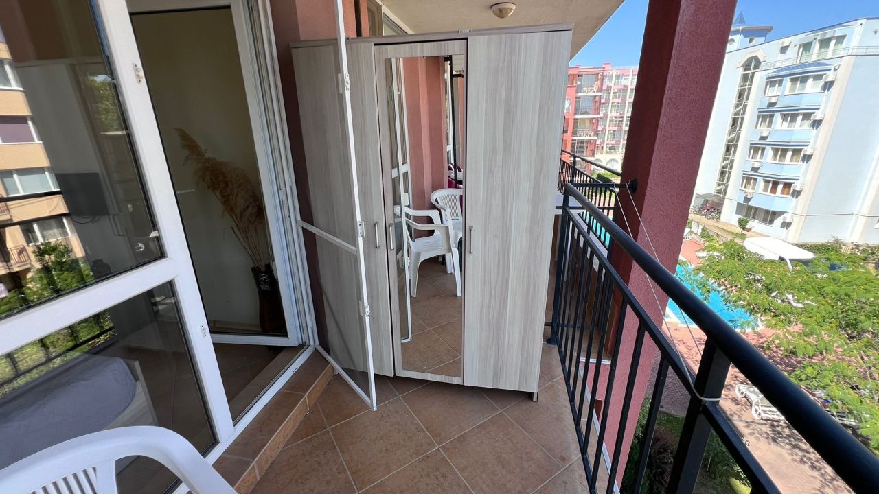 Квартира на Солнечном берегу, Болгария, 39 м² - фото 4