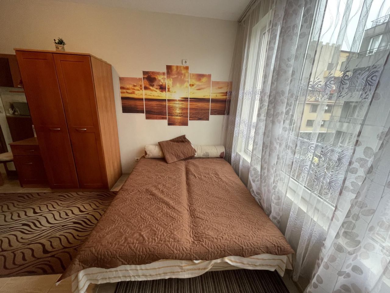 Квартира на Солнечном берегу, Болгария, 28 м² - фото 5