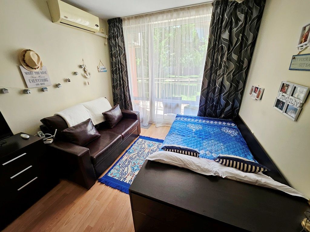 Квартира на Солнечном берегу, Болгария, 33 м² - фото 5