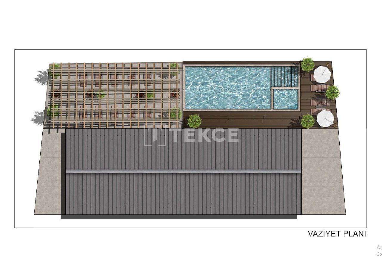 Апартаменты в Алании, Турция, 41 м² - фото 7