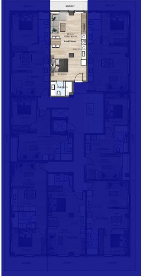 Апартаменты в Арьируполисе, Греция, 46.3 м² - фото 5