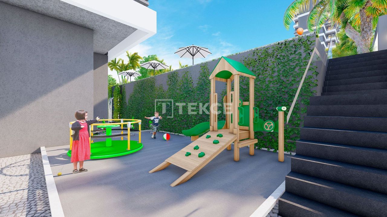 Апартаменты в Алании, Турция, 58 м² - фото 10