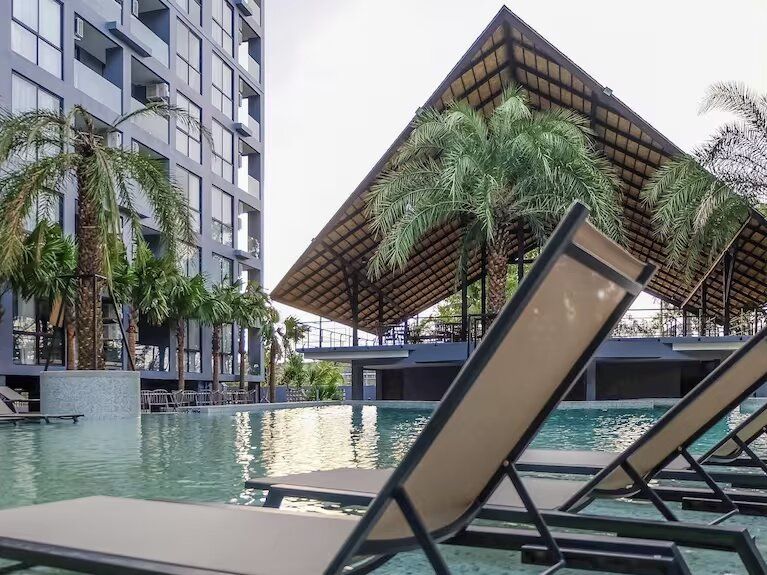 Апартаменты на пляже Камала, Таиланд, 37 м² - фото 12