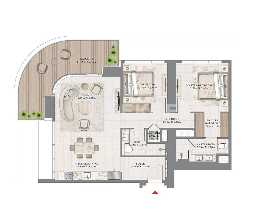 Апартаменты в Дубае, ОАЭ, 414 м² - фото 10