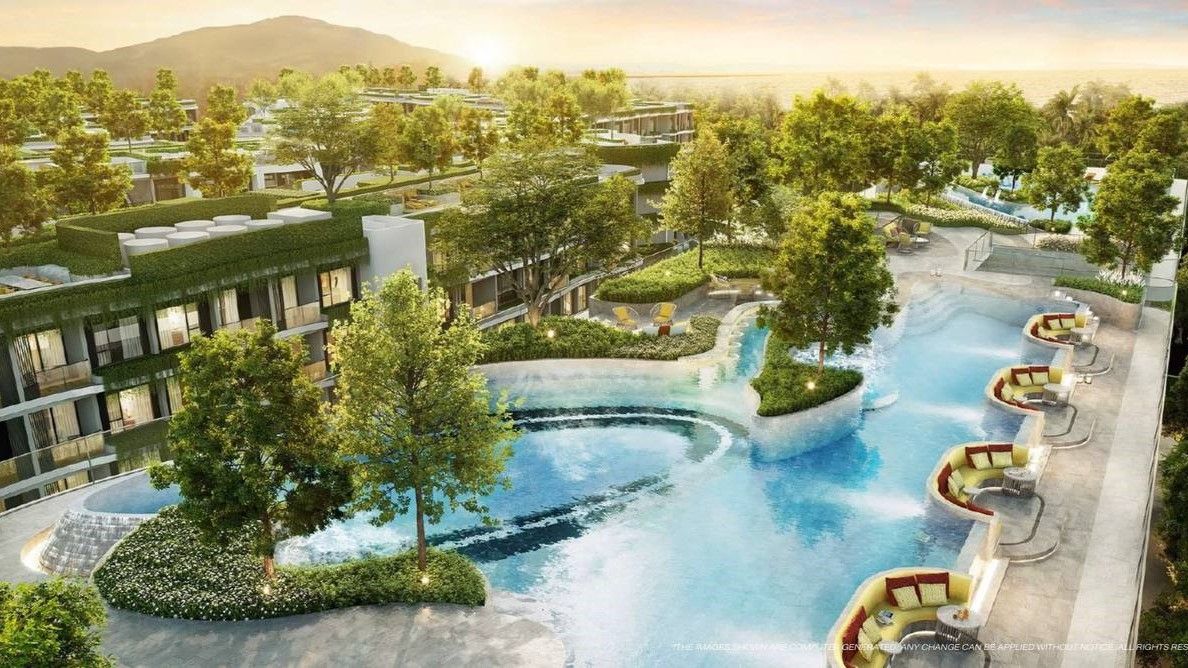 Апартаменты на пляже Банг Тао, Таиланд, 29 м² - фото 4