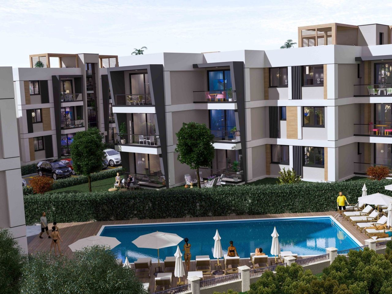 Апартаменты в Кирении, Кипр, 80 м² - фото 3