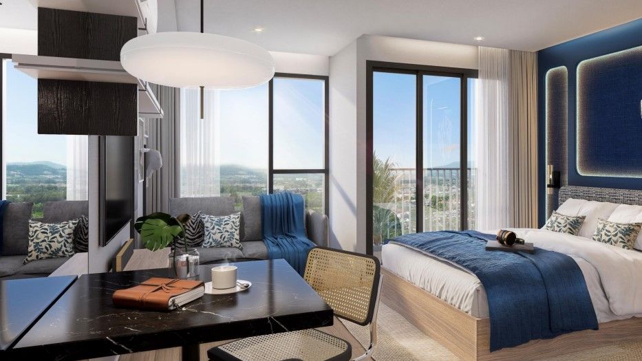 Апартаменты на пляже Банг Тао, Таиланд, 26 м² - фото 8