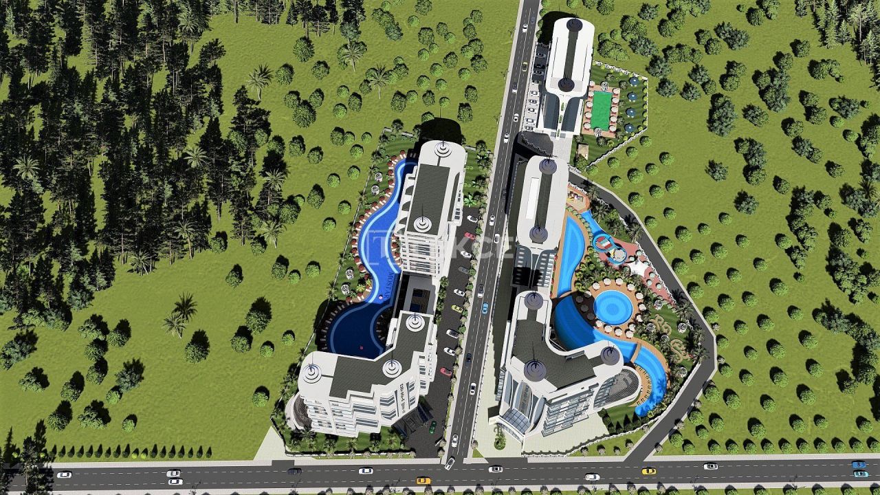 Апартаменты в Алании, Турция, 50 м² - фото 13