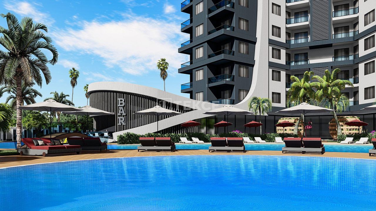 Апартаменты в Алании, Турция, 50 м² - фото 17