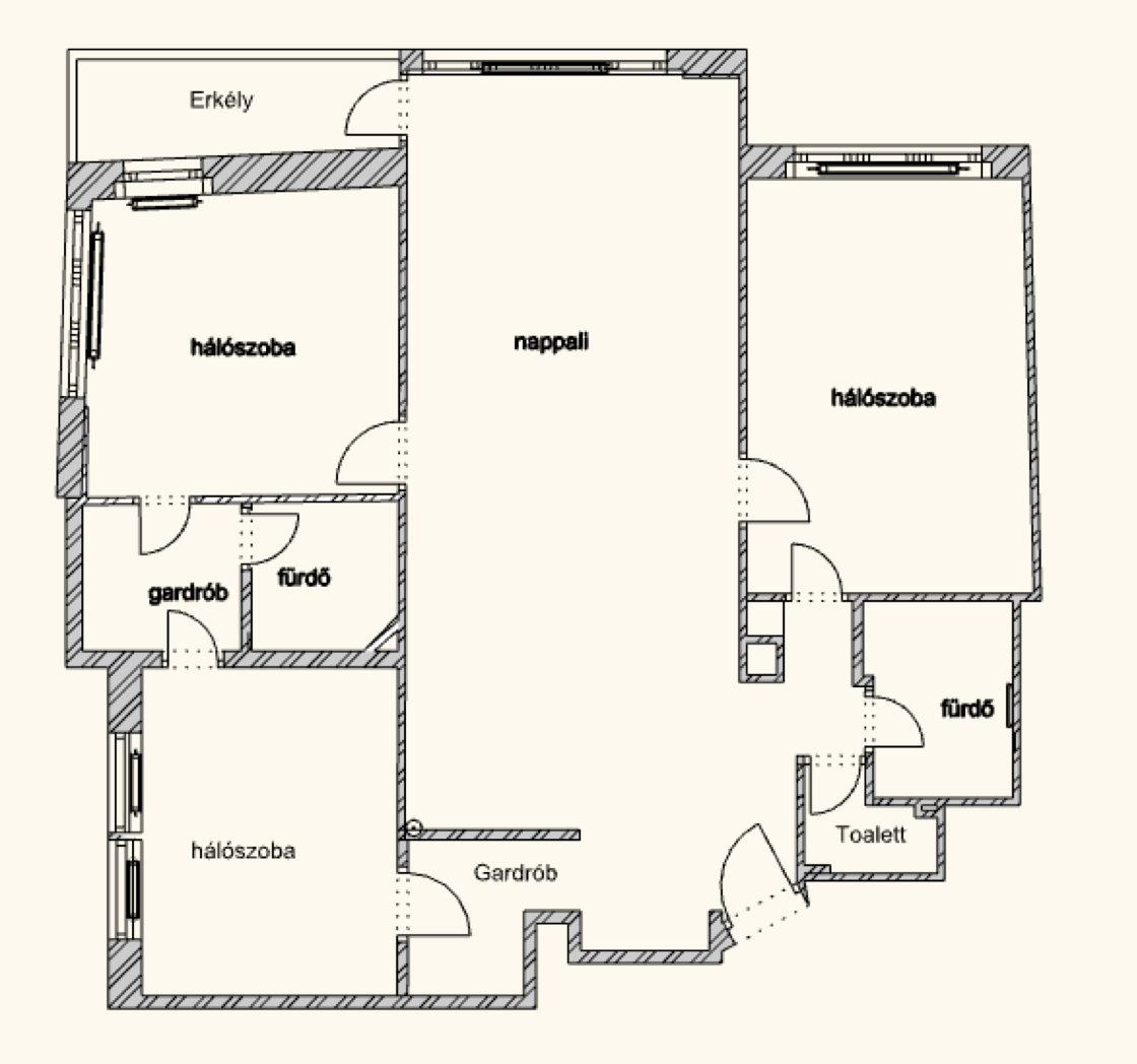 Квартира в Будапеште, Венгрия, 106 м² - фото 2