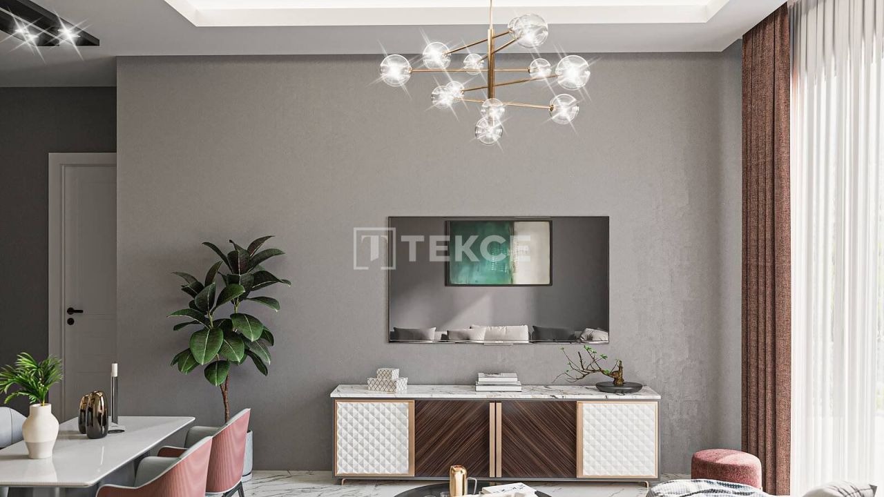 Апартаменты в Алании, Турция, 110 м² - фото 12