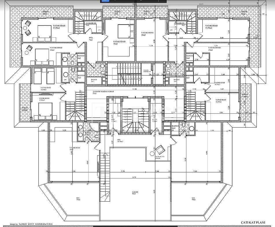 Апартаменты в Алании, Турция, 80 м² - фото 19