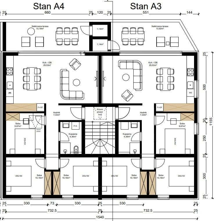 Квартира в Порече, Хорватия, 81.29 м² - фото 4