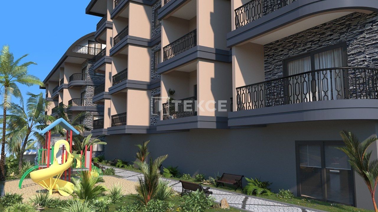 Апартаменты в Алании, Турция, 52 м² - фото 9