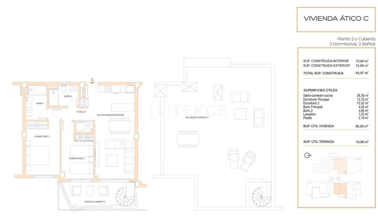 Апартаменты в Фуэнхироле, Испания, 84 м² - фото 10