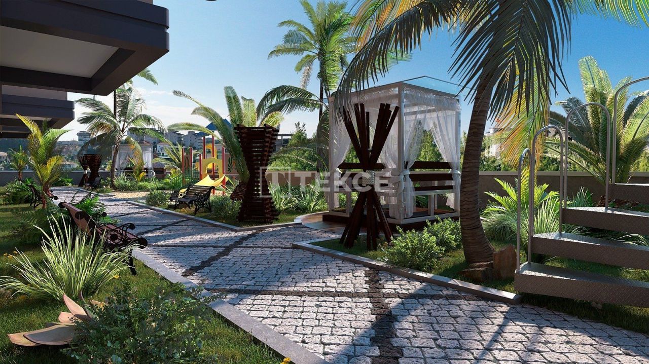 Апартаменты в Алании, Турция, 70 м² - фото 12