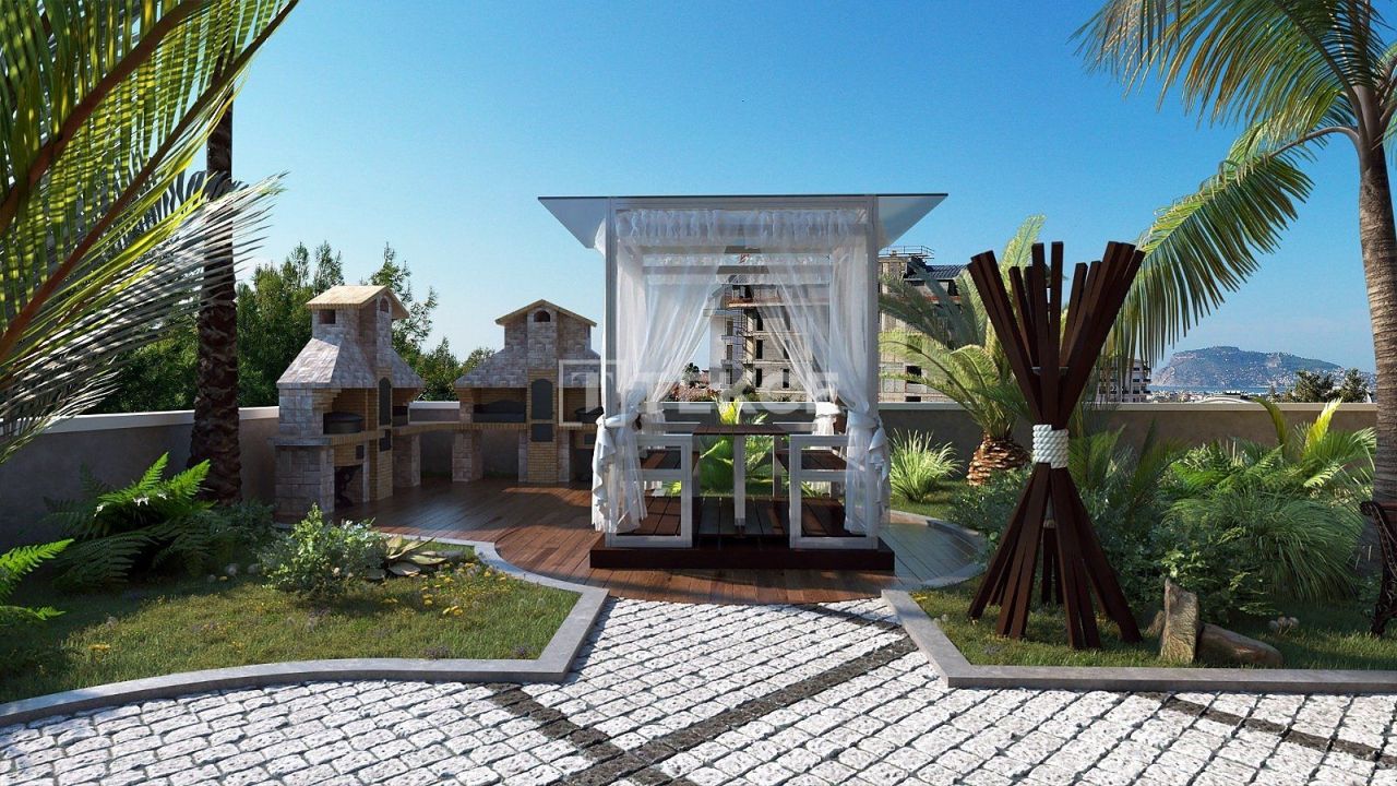 Апартаменты в Алании, Турция, 70 м² - фото 13