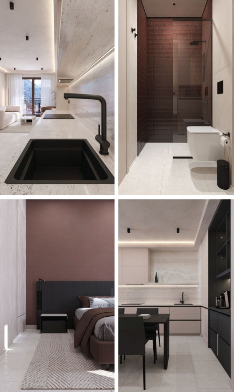 Апартаменты в Тивате, Черногория, 24.94 м² - фото 4